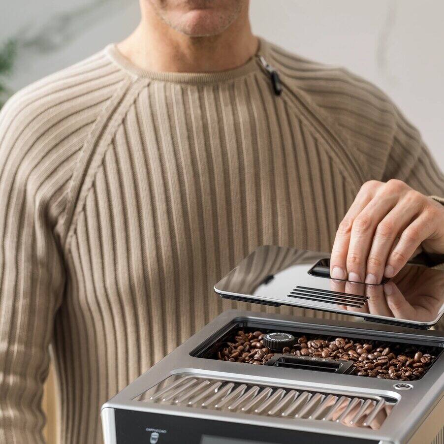 Freshly ground coffee in every cup